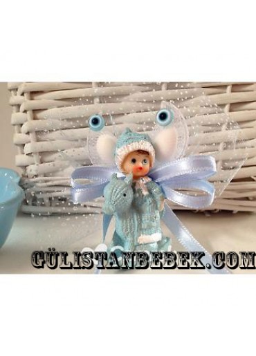 Atlı Bebek Biblolu Bebek Şekeri
